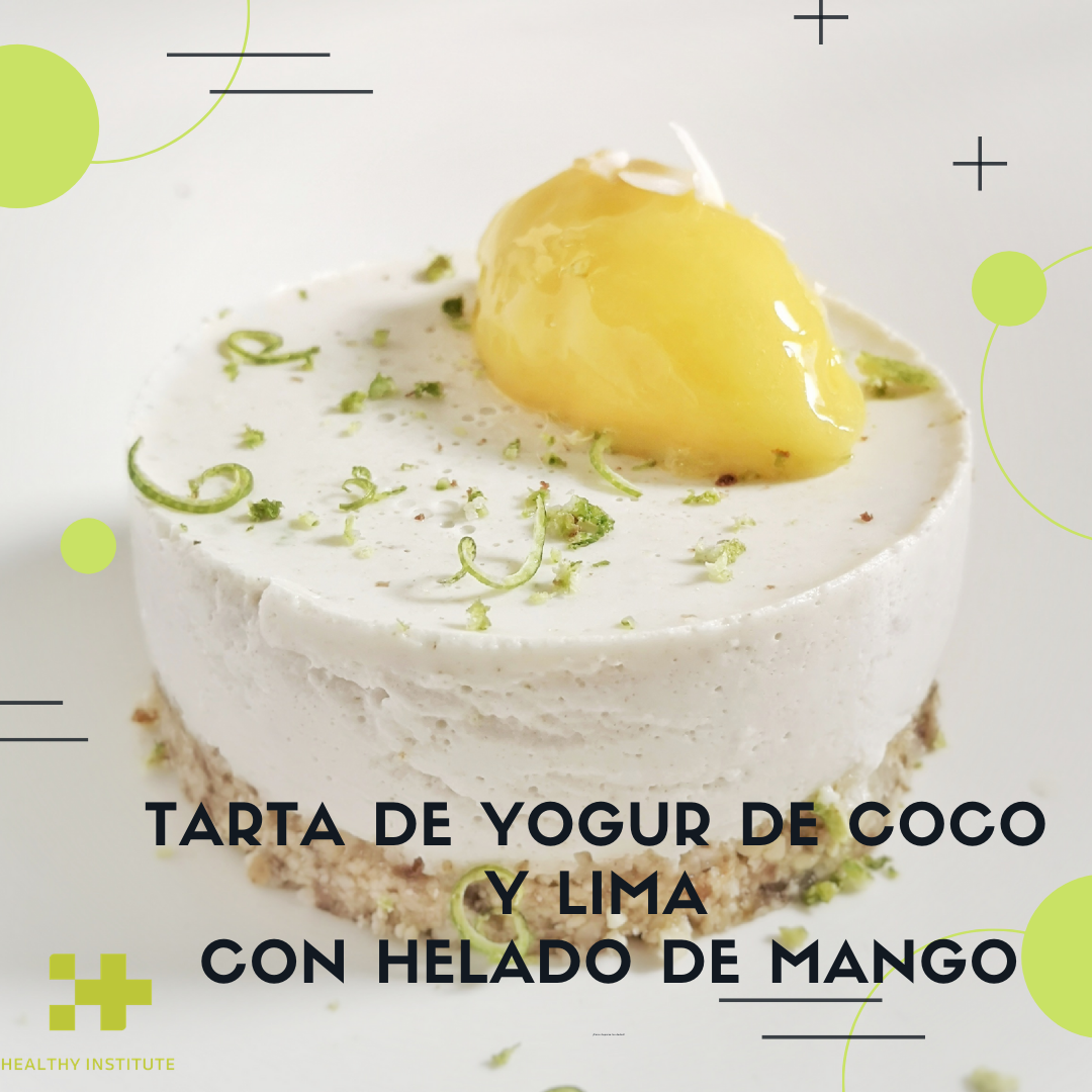 tarta de yogur de coco y lima