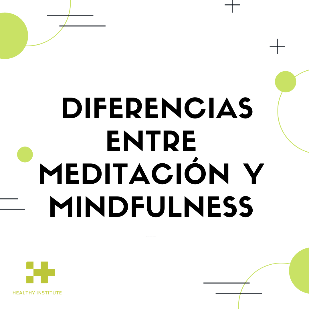 diferencia meditación mindfulness