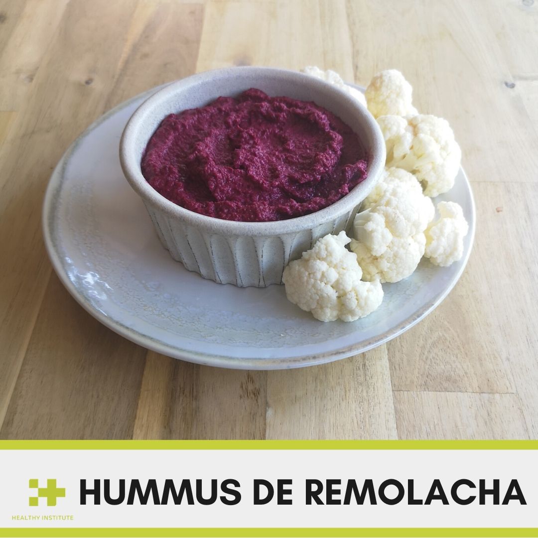 hummus de remolacha