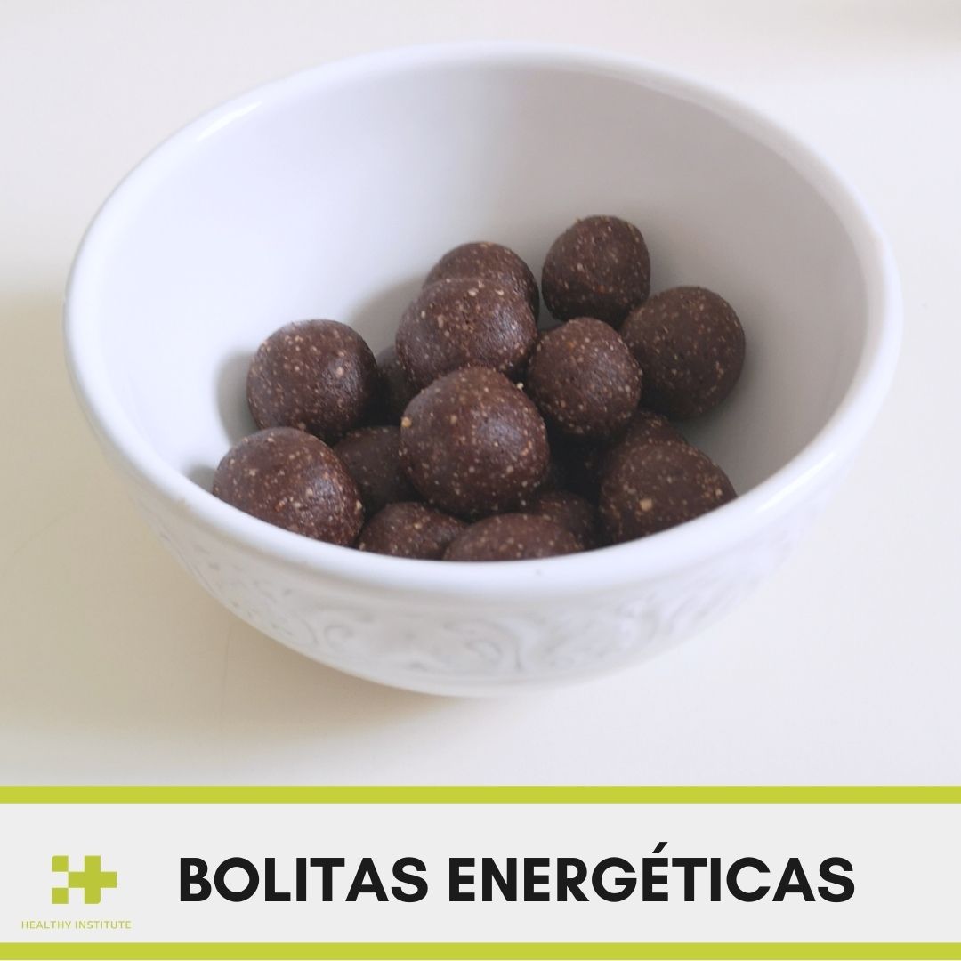 Receta bolitas energéticas sin azúcar y Saludables