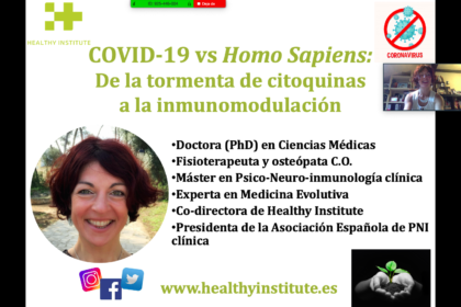 Bego tormenta de citoquinas COVID webinar captura Summit Covid-19 tormenta de citoquinas