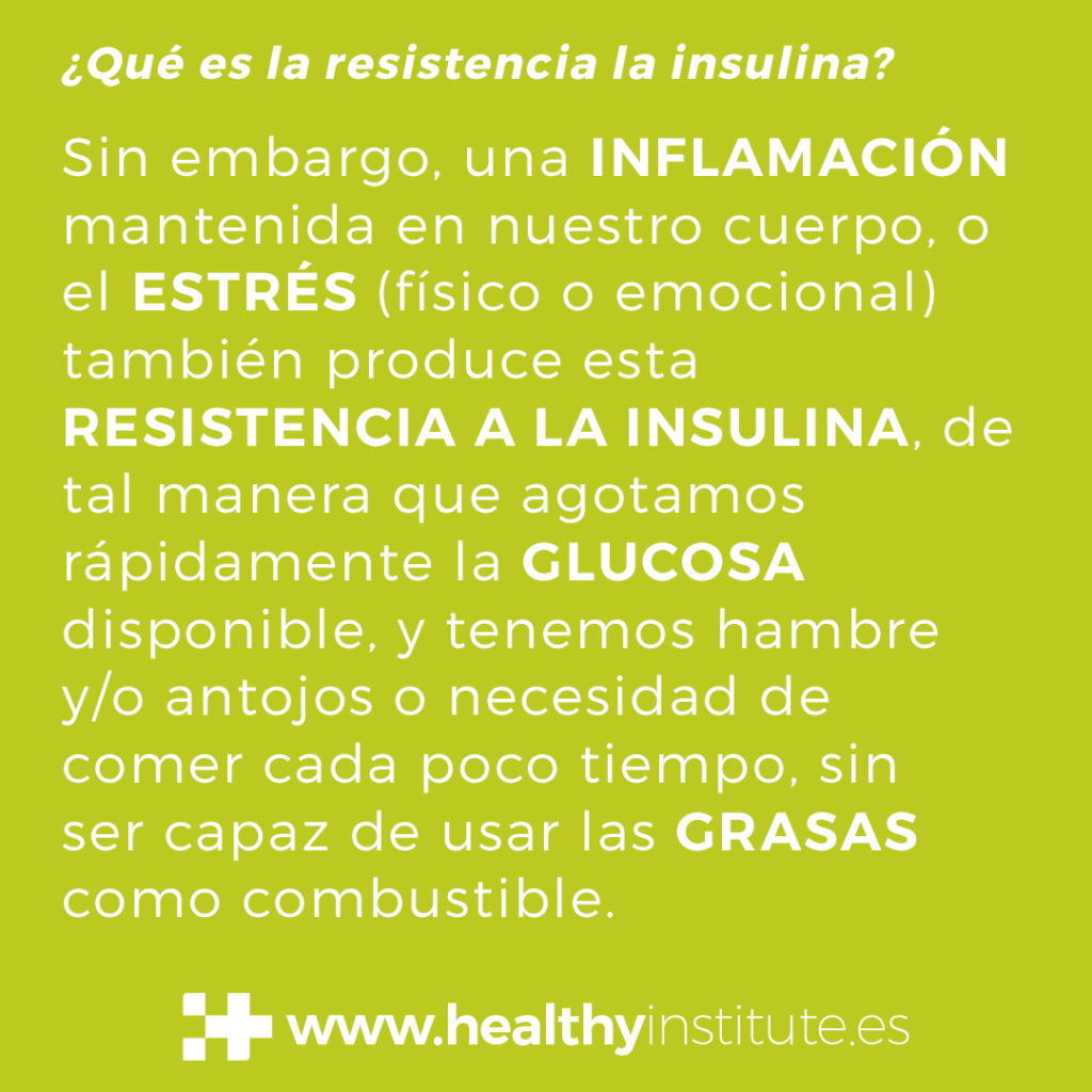 ¿Qué Es La Resistencia A La Insulina? – HEALTHY INSTITUTE